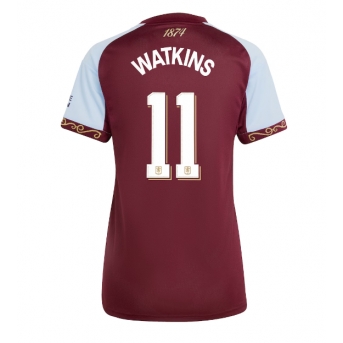 Billige Fotballdrakt Aston Villa Ollie Watkins #11 Replika Hjemmedrakt Dame 2025-26 Kortermet